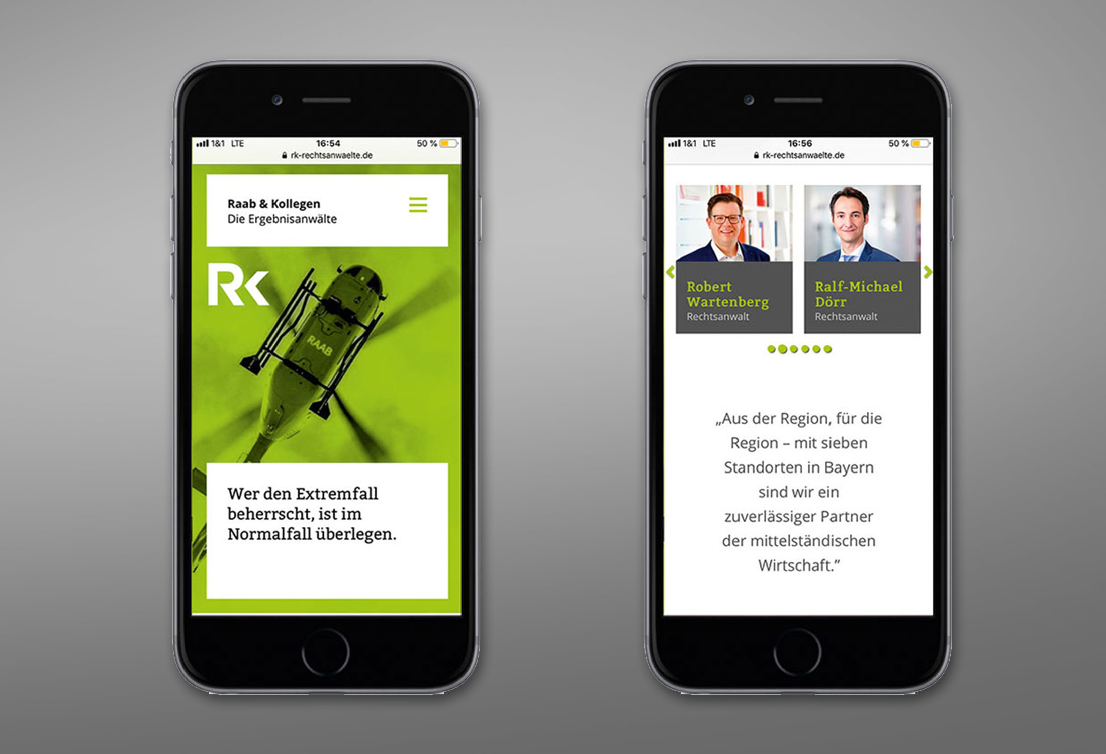 Kanzleimarketing-zB Kanzleiwebsite Rechtsanwälte Raab und Kollegen